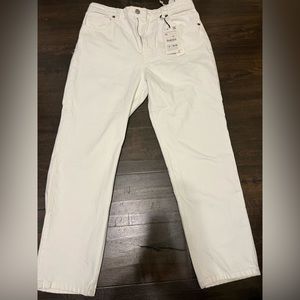 NWT Zara Classic Mom Fit Jeans Size 10